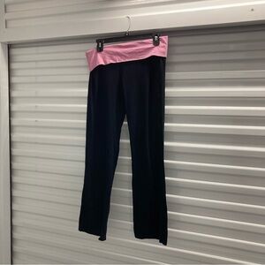 SO Black and Pink Activewear Leggings